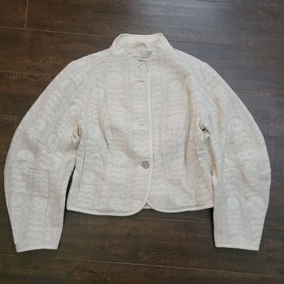 Free People Tsarina Jacket Womens S Tapestry Vintage Castle Elegant Boho Chic - Picture 4 of 10